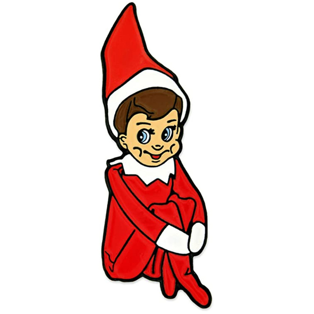 Spilla natalizia antica personalizzata Spilla smaltata nichelata