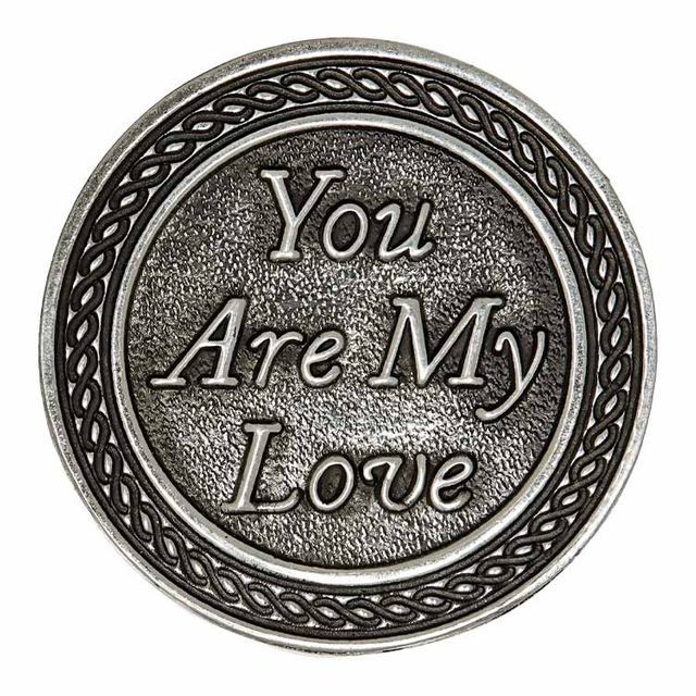 Parole personalizzate Romance Couple Collection Regali d'arte Souvenir Coin