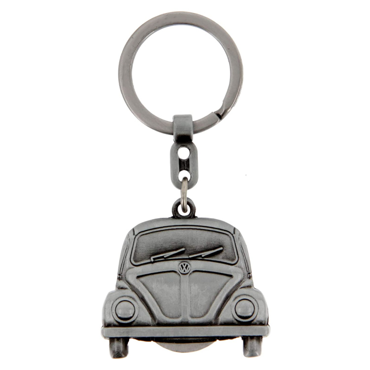 Portachiavi in ​​​​metallo personalizzato Volkswagen portachiavi argento logo VW