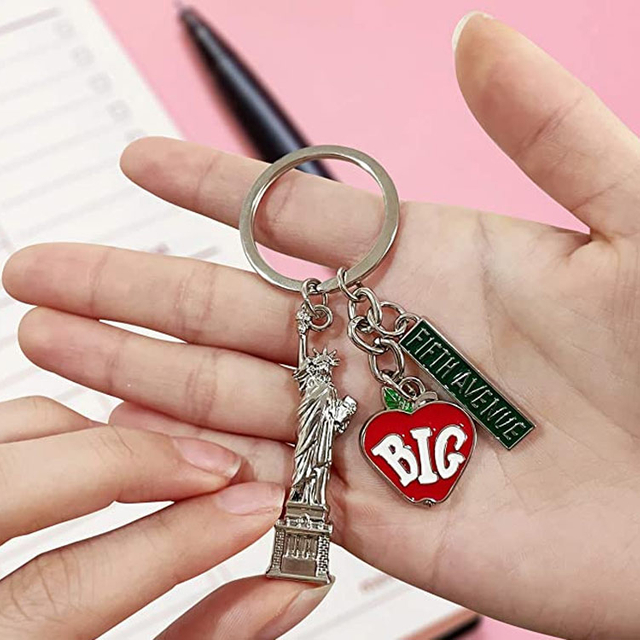 Portachiavi souvenir di Londra Portachiavi con bandiera del Regno Unito per regali britannici Decorazioni per feste