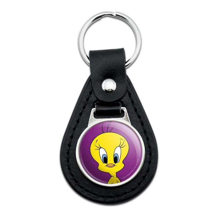 Portachiavi smaltato personalizzato in metallo carino Tweety Bird